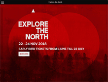 Tablet Screenshot of explore-the-north.nl